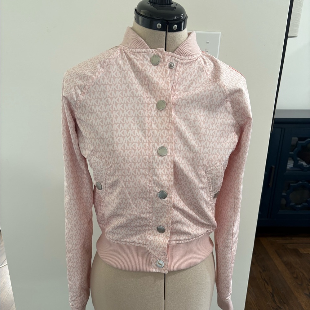 Michael Kors Pink Bomber Jacket